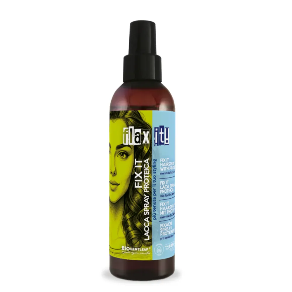 BioGentleaf Flax It! Fix It Laca spray proteica 200ml